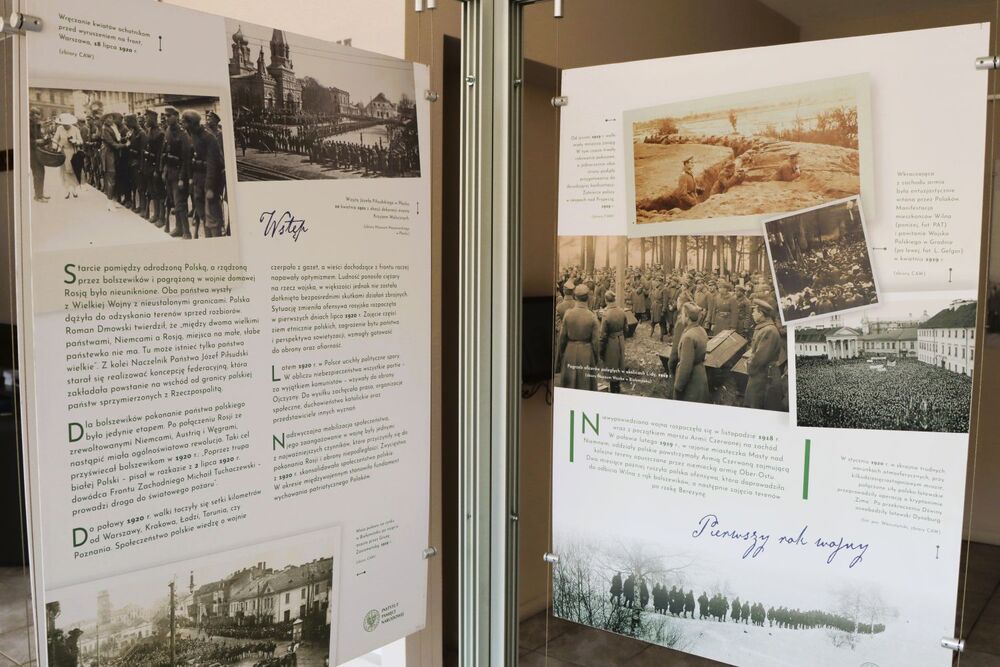 Bij bolszewika! Polacy wobec wojny z sowiecką Rosją w 1920 r. Nowa wystawa w „Przystanku Historia”. Fot. IPN Kielce
