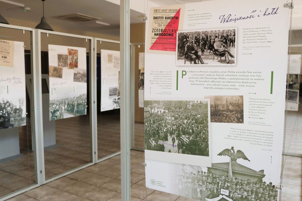 Bij bolszewika! Polacy wobec wojny z sowiecką Rosją w 1920 r. Nowa wystawa w „Przystanku Historia”. Fot. IPN Kielce