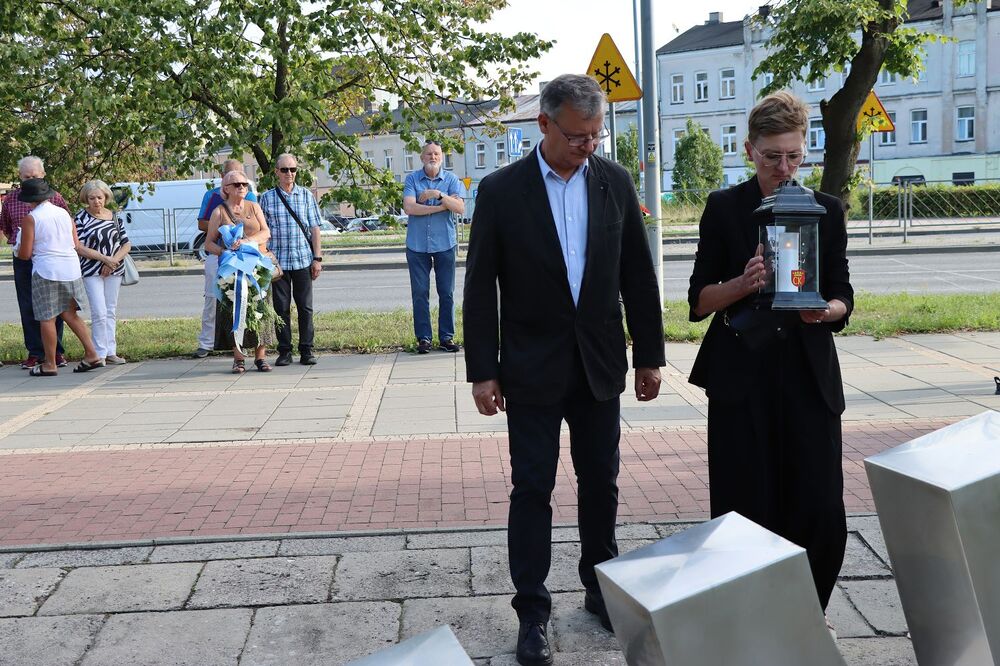 Uroczystości w 84. rocznicę likwidacji kieleckiego getta. Fot. IPN Kielce