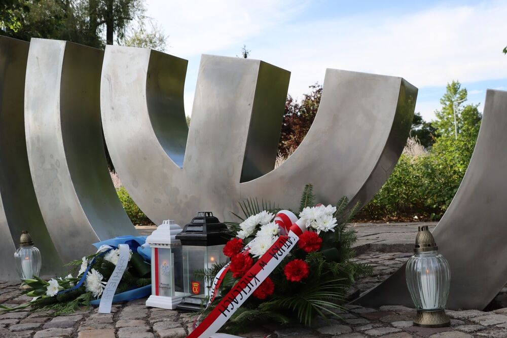 Uroczystości w 84. rocznicę likwidacji kieleckiego getta. Fot. IPN Kielce