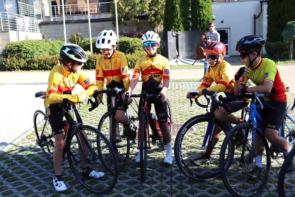 Start VI Rajdu Rowerowego im. Westerplatczyków. Fot. IPN Kielce