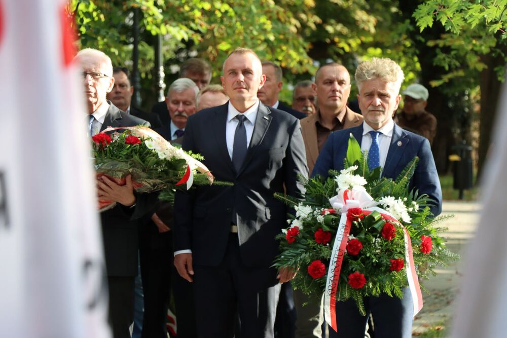 Kieleckie uroczystości z okazji 46. rocznicy Porozumień Sierpniowych i powstania NSZZ „Solidarność”. Fot. IPN Kielce