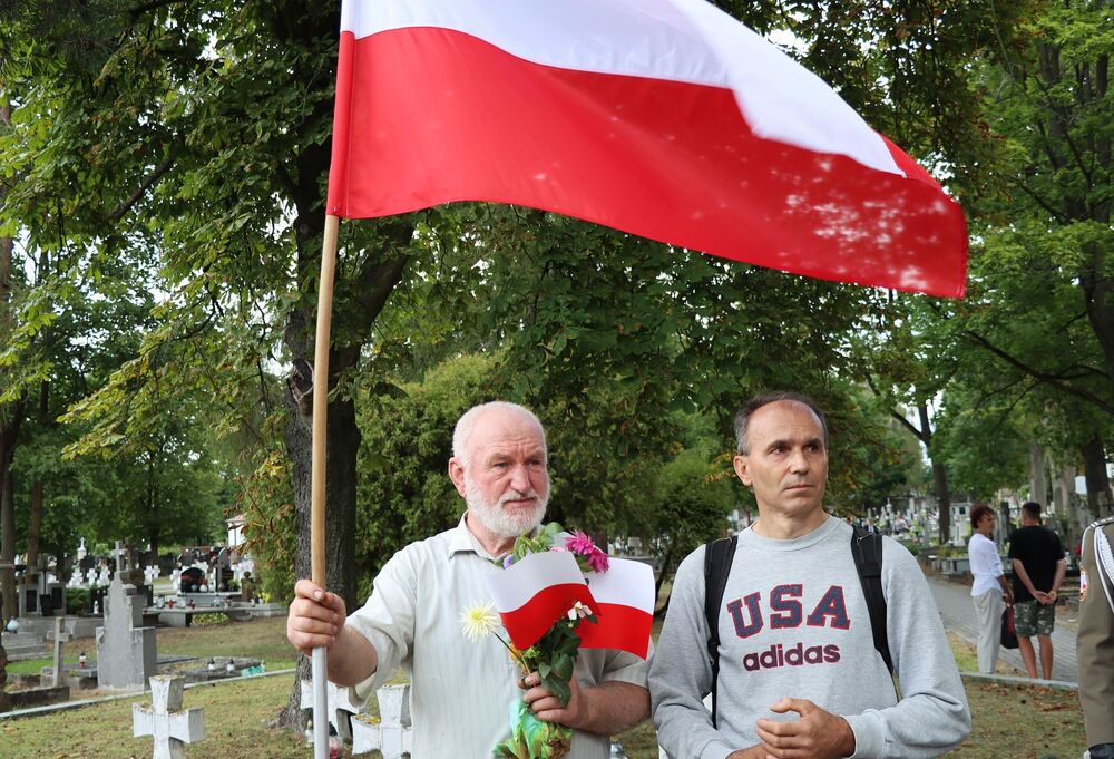 Wojewódzkie obchody 87. rocznicy wybuchu II wojny światowej odbyły się na Cmentarzu Wojsk Polskich w Kielcach. Fot. IPN Kielce