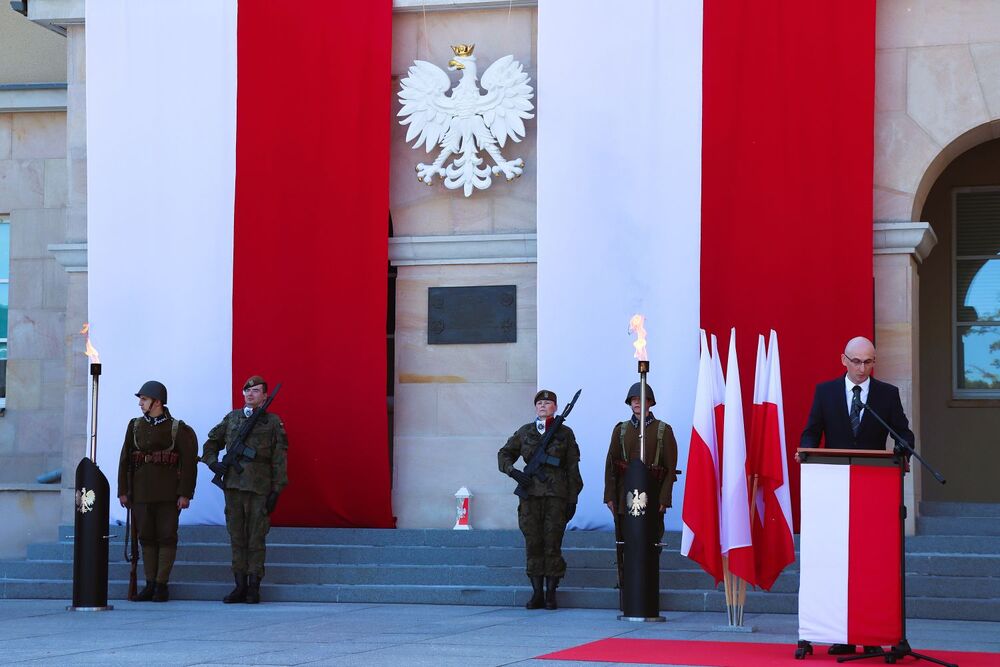 Kieleckie uroczystości upamiętniające Westerplatczyków. Fot. IPN Kielce