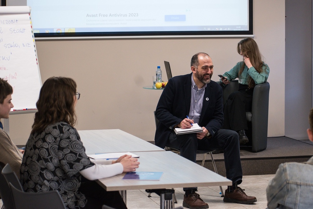 Szkolenie przed regionalnym etapem Turnieju Debat Historycznych IPN. Fot. dr Michał Zawisza