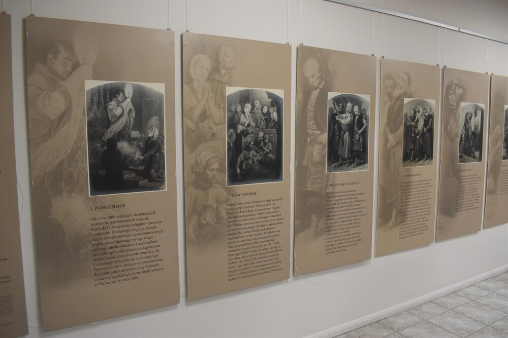 Wystawa o powstaniu styczniowym na kieleckim „Przystanku Historia”. Fot. Dariusz Skrzyniarz