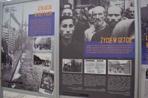 Wystawa pt. „Zagłada Żydów europejskich”. Fot. Jakub Mularczyk (IPN)