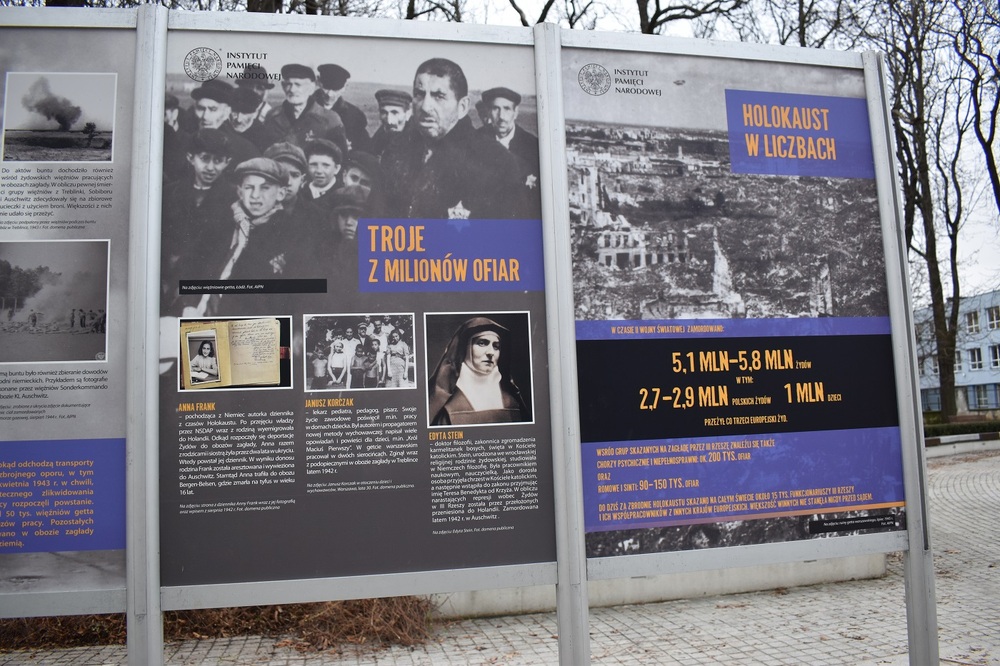 Wystawa pt. „Zagłada Żydów europejskich”. Fot. Jakub Mularczyk (IPN)