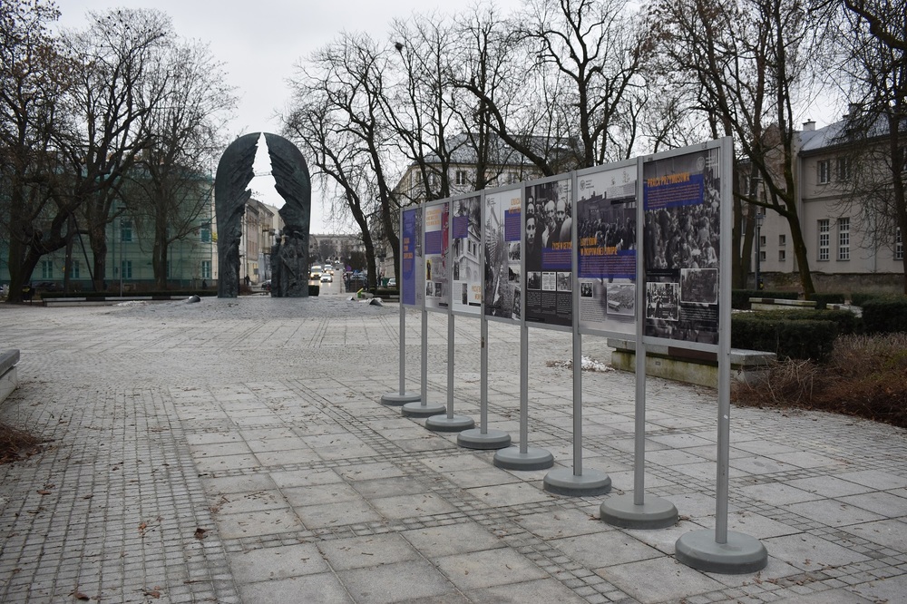 Wystawa pt. „Zagłada Żydów europejskich”. Fot. Jakub Mularczyk (IPN)