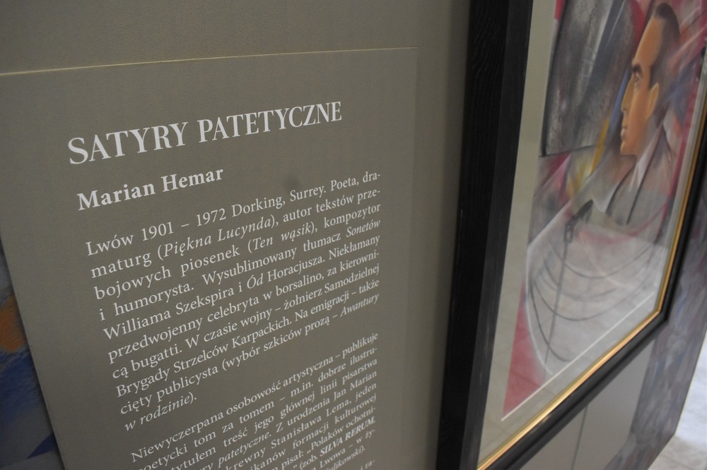 Wystawa portretów pt. „Londyn żywy” w Przystanku Historia w Kielcach. Fot. Dariusz Skrzyniarz (IPN)