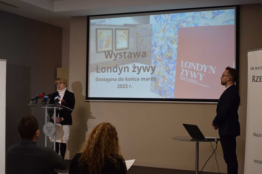 Konferencja prasowa Delegatury IPN w Kielcach - 13 lutego 2023 r. Fot. Edyta Krężołek (IPN)