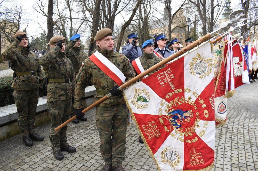 81. rocznica przemianowania ZWZ w AK – Kielce, 14 lutego 2023 r. Fot. Dariusz Skrzyniarz (IPN)