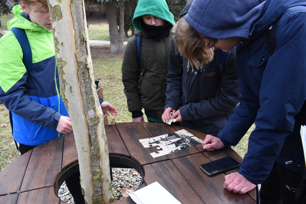 Gra miejska „Z miłości do Polski. Armia Krajowa” – Kielce, 14 lutego 2023 r. Fot. Dariusz Skrzyniarz (IPN)
