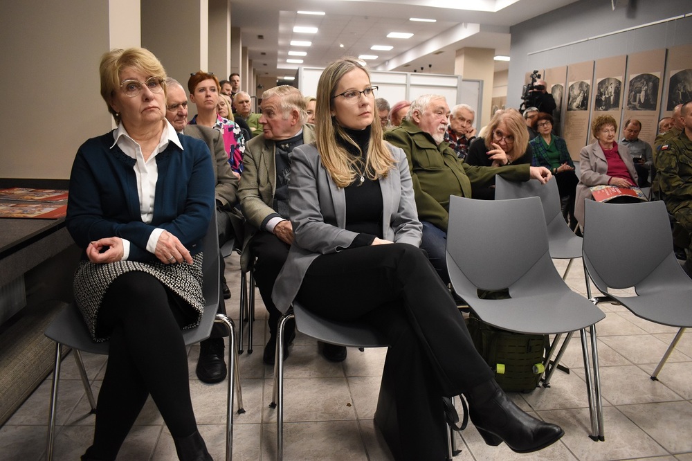 „Jędrusie” a żołnierze „Ponurego”. Debata o różnicach i podobieństwach oddziałów partyzanckich – Kielce, 17 lutego 2023 r. Fot. Dariusz Skrzyniarz (IPN)