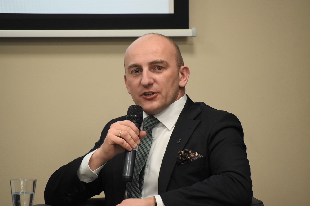 „Jędrusie” a żołnierze „Ponurego”. Debata o różnicach i podobieństwach oddziałów partyzanckich – Kielce, 17 lutego 2023 r. Fot. Dariusz Skrzyniarz (IPN)