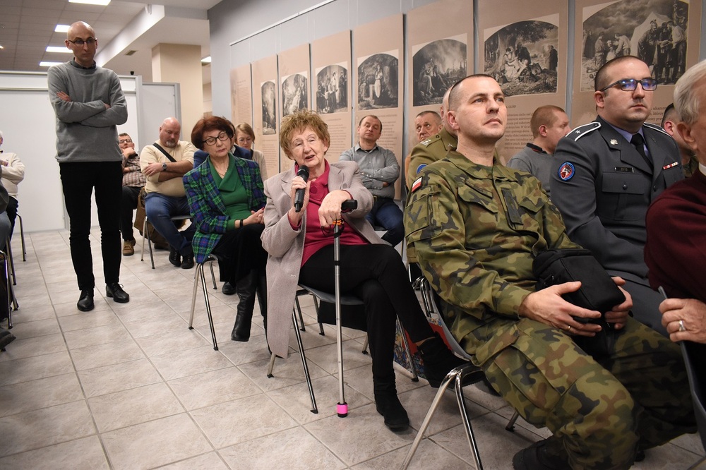 „Jędrusie” a żołnierze „Ponurego”. Debata o różnicach i podobieństwach oddziałów partyzanckich – Kielce, 17 lutego 2023 r. Fot. Dariusz Skrzyniarz (IPN)