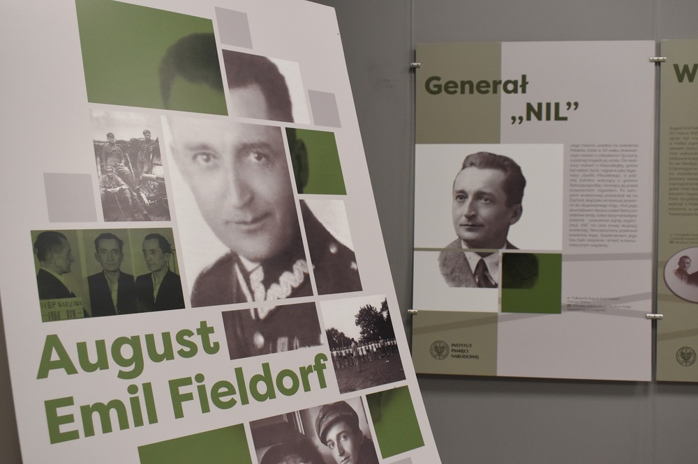 August Emil Fieldorf „Nil” bohaterem nowej wystawy w „Przystanku Historia” w Kielcach. Fot. Dariusz Skrzyniarz(IPN)