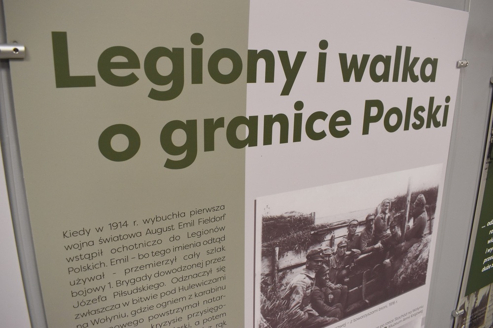 August Emil Fieldorf „Nil” bohaterem nowej wystawy w „Przystanku Historia” w Kielcach. Fot. Dariusz Skrzyniarz(IPN)