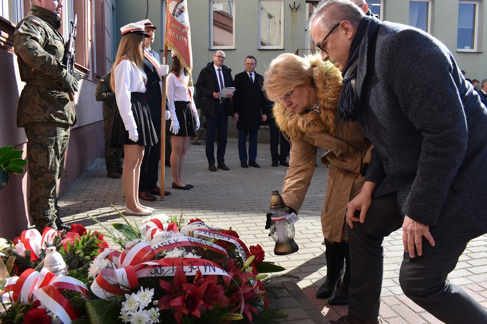 Odsłonięcie tablicy „Młodych Białych Orłów”, wystawa i wykłady w Sandomierzu - 28 lutego 2023 r. Fot. Dariusz Skrzyniarz