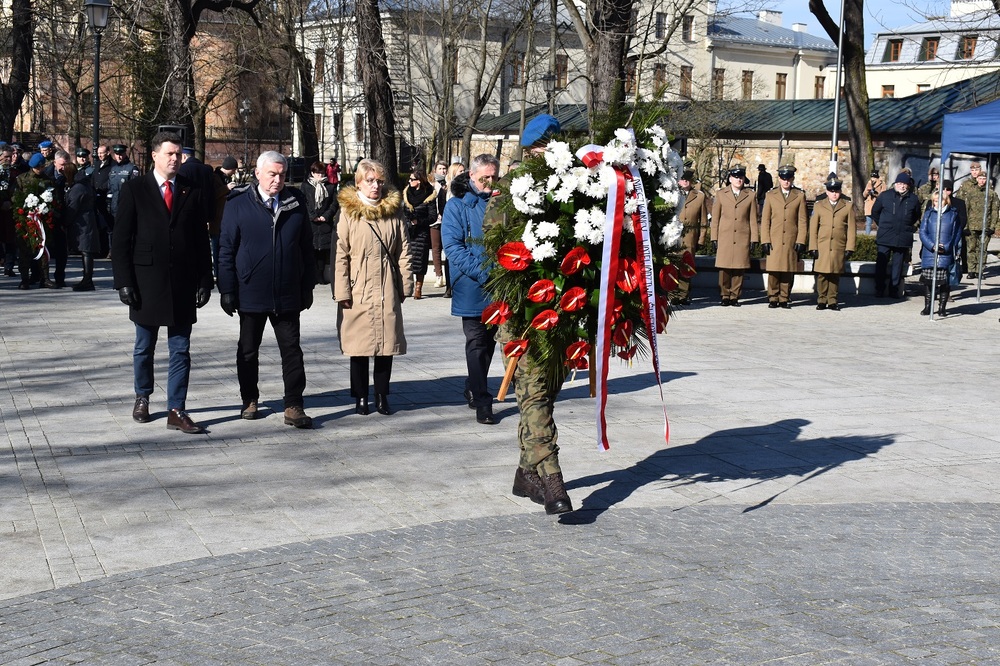 Kieleckie obchody Narodowego Dnia Pamięci Żołnierzy Wyklętych - 1 marca 2023r. Fot. Dariusz Skrzyniarz