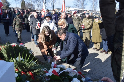 Kieleckie obchody Narodowego Dnia Pamięci Żołnierzy Wyklętych - 1 marca 2023r. Fot. Dariusz Skrzyniarz