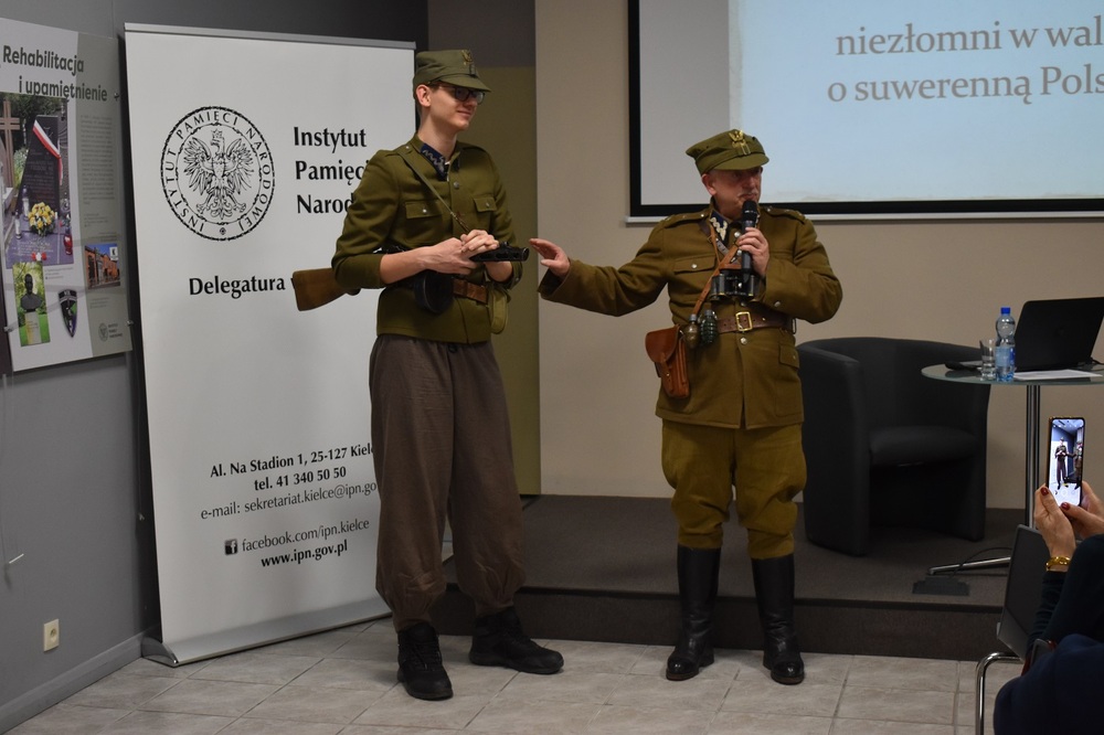 Wykład Marka Jończyka nt. Żołnierzy Wyklętych - Kielce, 1 marca 2023 r. Fot. Dariusz Skrzyniarz