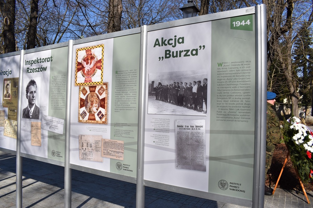 Wystawa o Łukaszu Cieplińskim – Kielce, 28 lutego – 23 marca 2023 r. Fot. Dariusz Skrzyniarz (IPN)