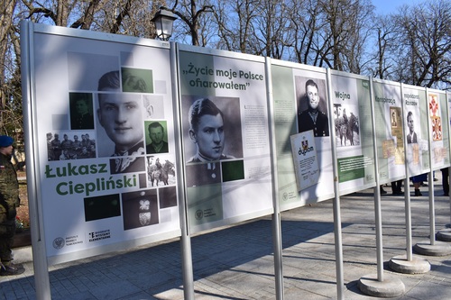 Wystawa o Łukaszu Cieplińskim – Kielce, 28 lutego – 23 marca 2023 r. Fot. Dariusz Skrzyniarz (IPN)