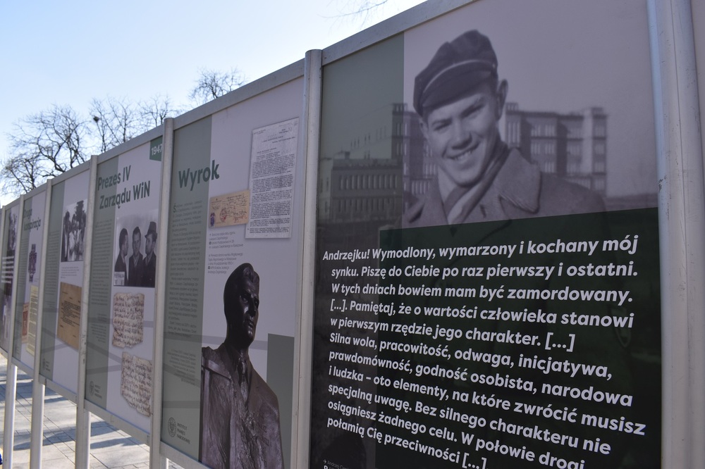 Wystawa o Łukaszu Cieplińskim – Kielce, 28 lutego – 23 marca 2023 r. Fot. Dariusz Skrzyniarz (IPN)