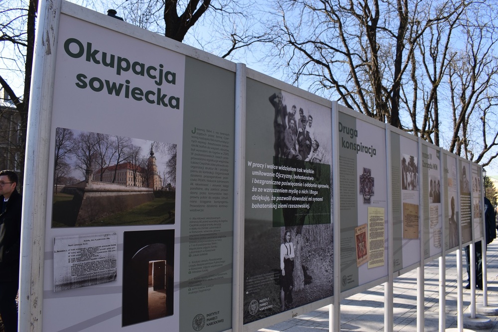 Wystawa o Łukaszu Cieplińskim – Kielce, 28 lutego – 23 marca 2023 r. Fot. Dariusz Skrzyniarz (IPN)