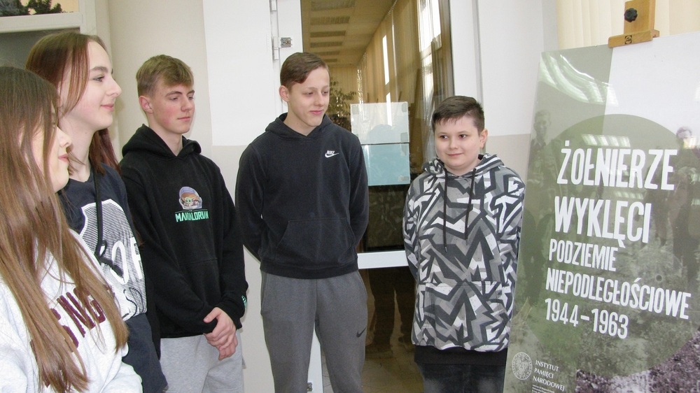 Wystawy o Żołnierzach Wyklętych w Zespole Szkół Przemysłu Spożywczego w Kielcach