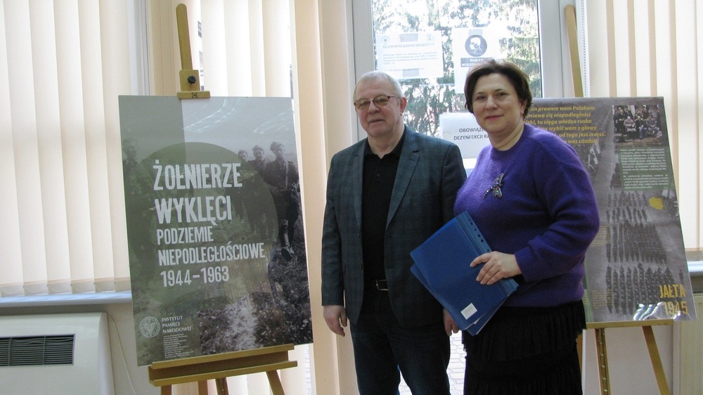 Wystawy o Żołnierzach Wyklętych w Zespole Szkół Przemysłu Spożywczego w Kielcach