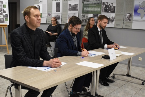 Regionalny Turniej Debat Historycznych – Kielce, 3 marca 2023 r. Fot. Dariusz Skrzyniarz (IPN)