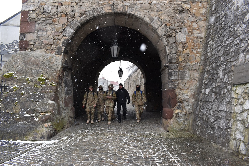 Gra miejska „Opatów 43' - podziemie w akcji” – Opatów, 6 marca 2023 r. Fot. Dariusz Skrzyniarz (IPN)