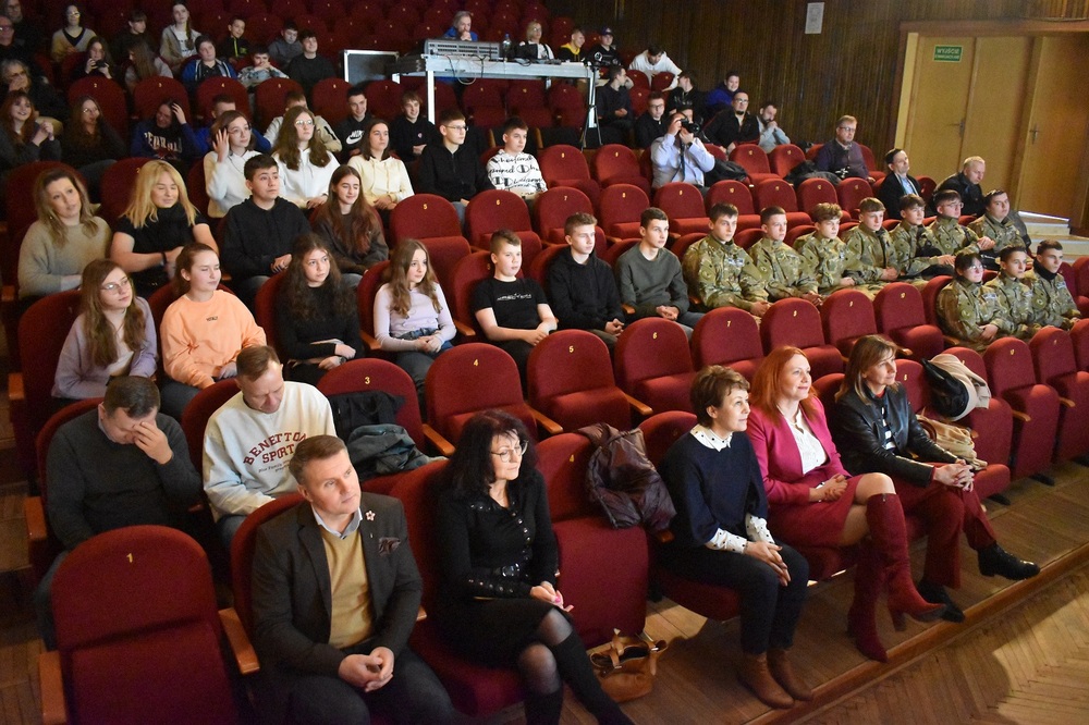 Gra miejska „Opatów 43' - podziemie w akcji” – Opatów, 6 marca 2023 r. Fot. Dariusz Skrzyniarz (IPN)