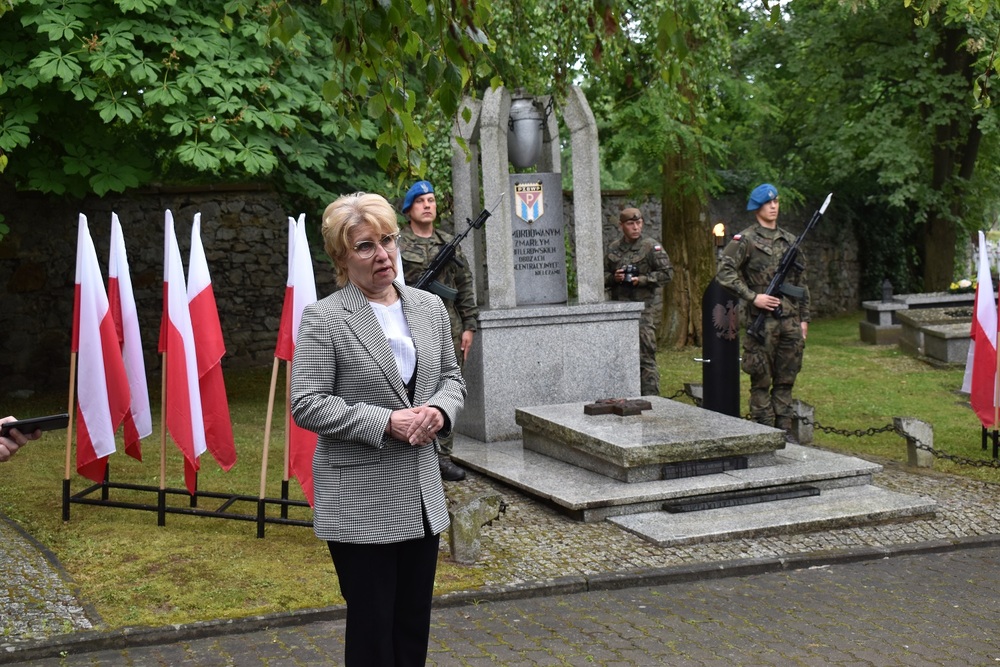 83. rocznica pierwszego masowego transportu więźniów do KL Auschwitz – Kielce, 14 czerwca 2023 r. Fot. Katarzyna Polit (IPN)