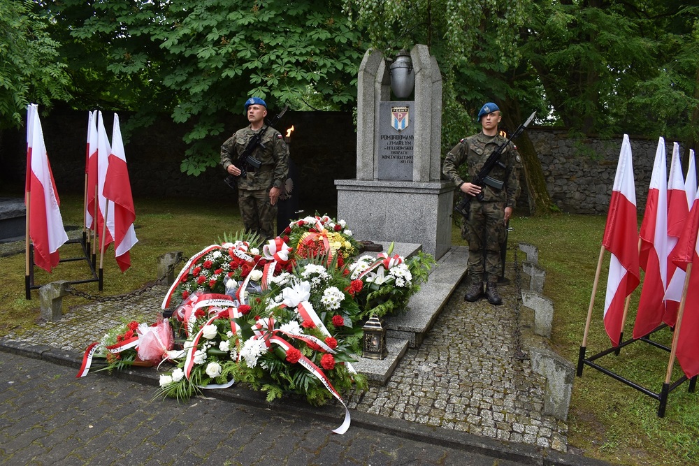 83. rocznica pierwszego masowego transportu więźniów do KL Auschwitz – Kielce, 14 czerwca 2023 r. Fot. Katarzyna Polit (IPN)