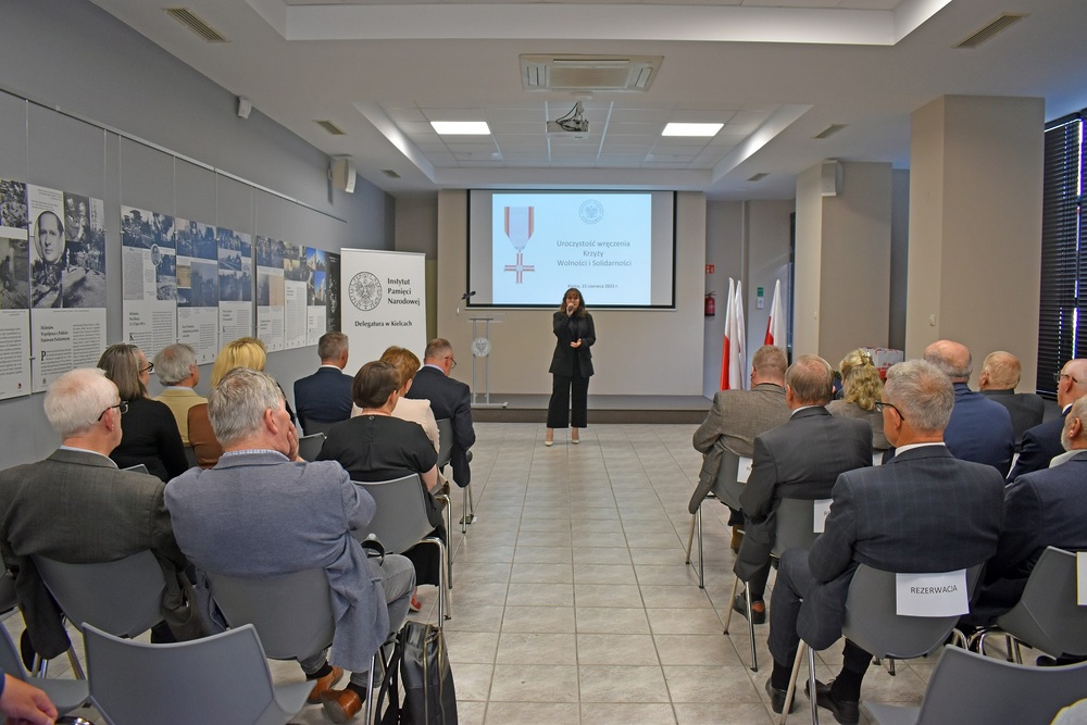 Wręczenie Krzyży Wolności i Solidarności – Kielce, 15 czerwca 2023