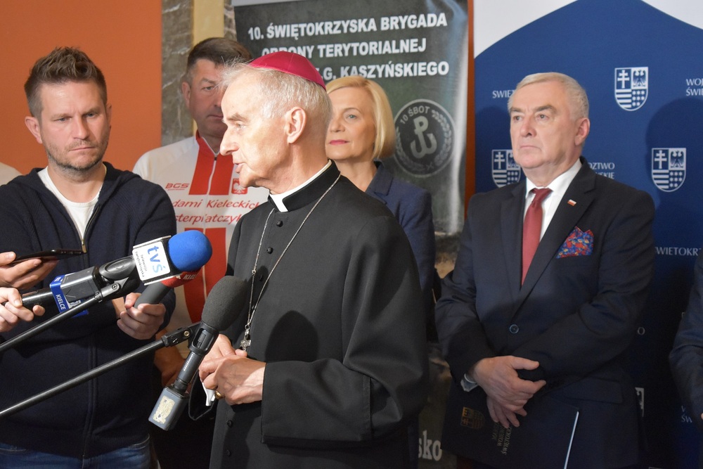 Konferencja prasowa nt. serii upamiętnień Westerplatczyków z Kielecczyzny w 2023 roku