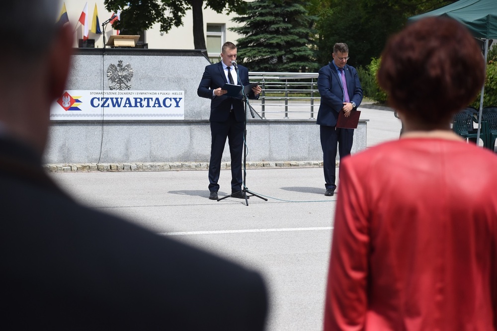 Otwarcie wystawy pt. Historia Zgrupowań Partyzanckich AK „Ponury” i konferencja historyczna – Kielce, 16 czerwca 2023 r. Fot. Dariusz Skrzyniarz