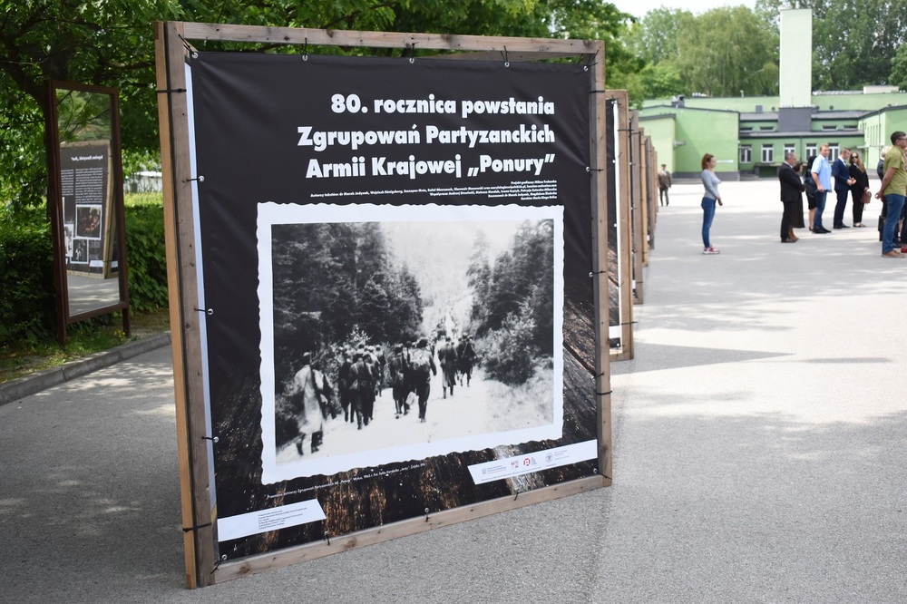 Otwarcie wystawy pt. Historia Zgrupowań Partyzanckich AK „Ponury” i konferencja historyczna – Kielce, 16 czerwca 2023 r. Fot. Dariusz Skrzyniarz