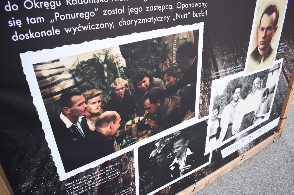 Otwarcie wystawy pt. Historia Zgrupowań Partyzanckich AK „Ponury” i konferencja historyczna – Kielce, 16 czerwca 2023 r. Fot. Dariusz Skrzyniarz