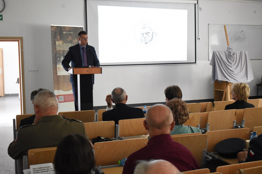 Otwarcie wystawy pt. Historia Zgrupowań Partyzanckich AK „Ponury” i konferencja historyczna – Kielce, 16 czerwca 2023 r. Fot. Dariusz Skrzyniarz