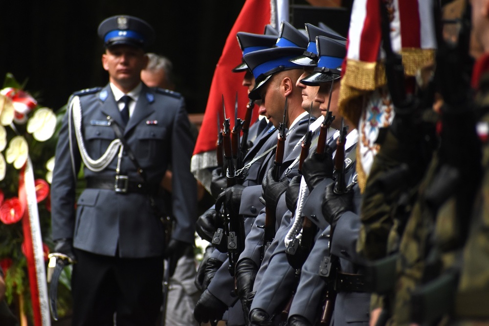 Uroczystości upamiętniające partyzantów działających na Kielecczyźnie. Fot. Dariusz Skrzyniarz (IPN)