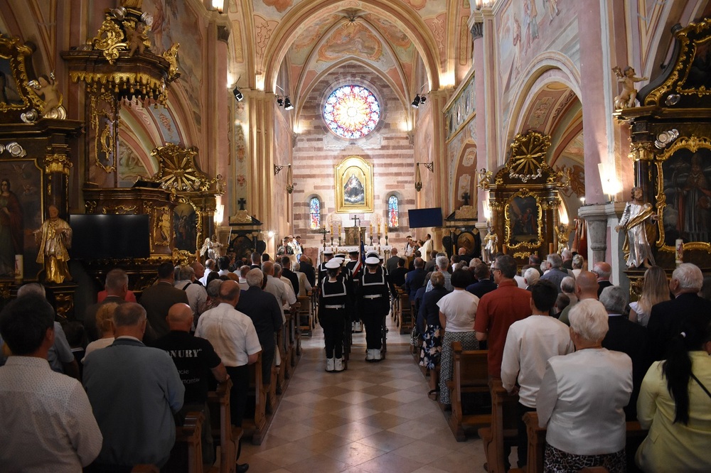 Uroczystości upamiętniające partyzantów działających na Kielecczyźnie. Wąchock 18 czerwca 2023r. Fot. Dariusz Skrzyniarz (IPN)