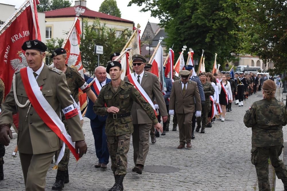 Uroczystości upamiętniające partyzantów działających na Kielecczyźnie. Wąchock 18 czerwca 2023r. Fot. Dariusz Skrzyniarz (IPN)