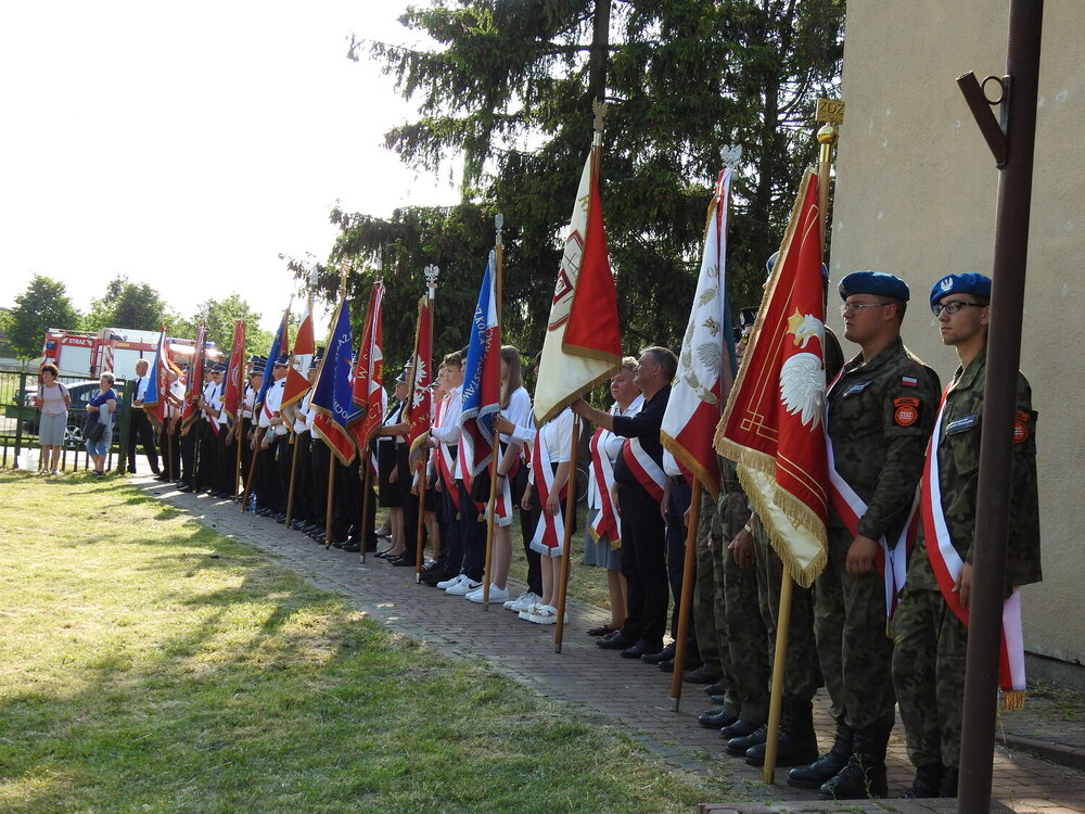 Odsłonięcie pomnika ofiar niemieckiej zbrodni – Miłkowska Karczma, 22 czerwca 2023 r.