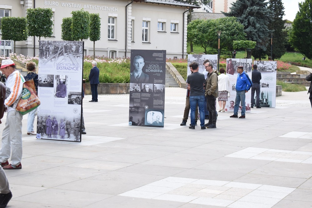 Otwarcie wystawy „Zbrodnie (nie)osądzone. Rozliczenia z niemieckimi sprawcami zbrodni z okresu II wojny światowej” – Kielce, 28 czerwca 2023 r. Fot. Dariusz Skrzyniarz