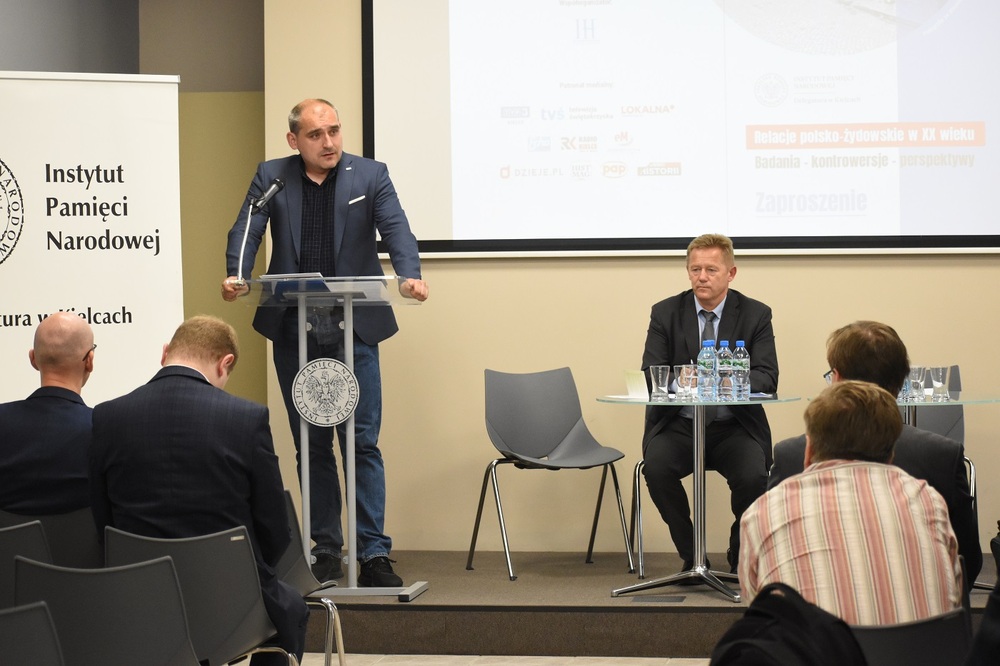 Konferencja naukowa „Relacje polsko-żydowskie w XX wieku. Badania – kontrowersje – perspektywy”. Colloquium VI: Stereotypizacja w badaniach nad relacjami polsko-żydowskimi. Fot. Dariusz Skrzyniarz