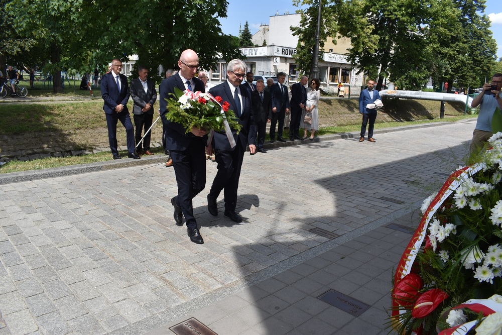 77. rocznica pogromu Żydów w Kielcach. Fot. Dariusz Skrzyniarz